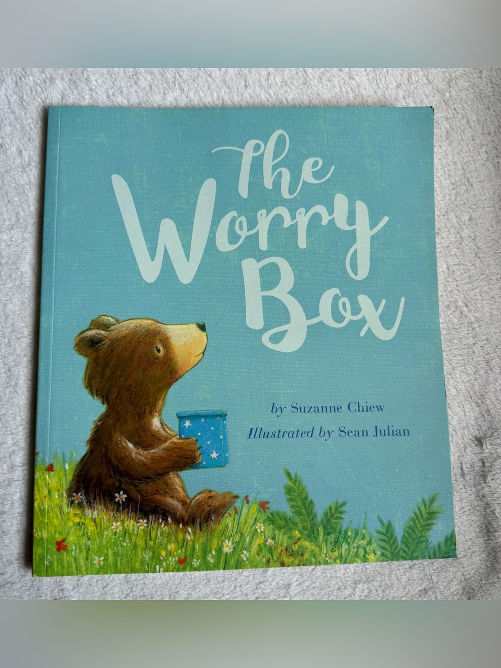 The Worry Box Kids Picture Book - Blue Cover